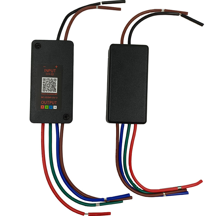 东莞24V/5A/LJD524-Q1/ RGB七彩灯控制器