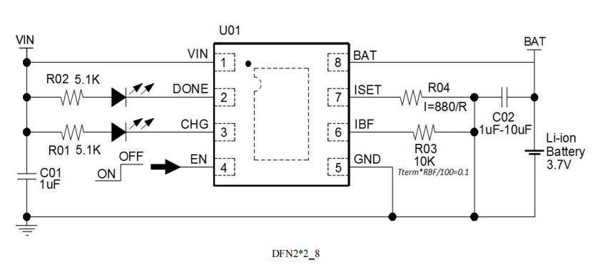 东莞BC91801高耐压单节锂电池充电芯片兼容SGM40561, SY8602