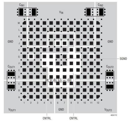 4630两路18A或单路36A 东莞一体式塑封可调降压模块，替代LTM4630