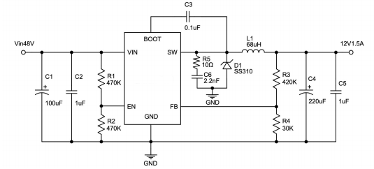 100V的东莞异步降压型DC-DC转换器XR3820