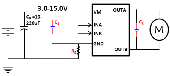3.5A, 3.0-15.0V 东莞单通道H桥驱动芯片SA8339