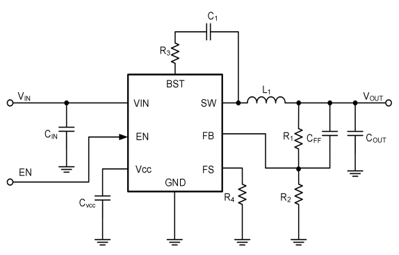 MX8360J 东莞DC-DC同步降压变换器，宽输入电压范围：4V~30V，输出电流6A